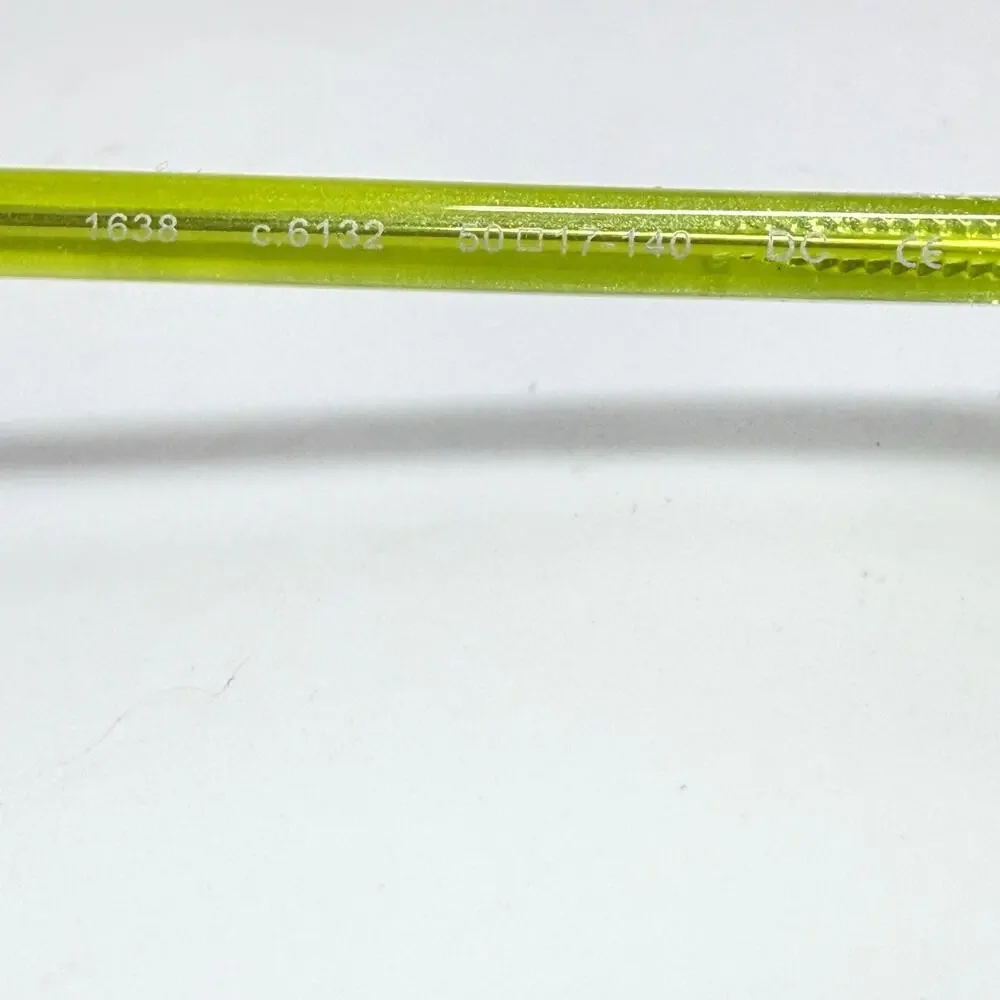 ProDesign Denmark 1638 1 C 6132 Black Green Eyeglass Frames‎ 50-17-140 20507